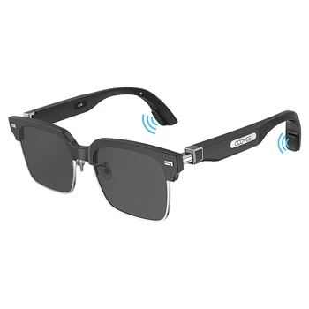 Fabrika Satış Gözlük Kemik İletim Gözlük Özel Logo Marka Promosyon Akıllı Güvenli Güneş Gözlüğü
