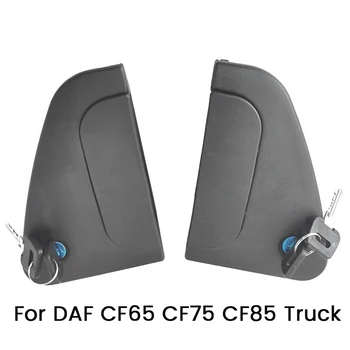 2 ADET Sol ve Sağ Dış Dış Kapı Kolları Anahtar ile Yeni DAF CF65 CF75 CF85 Kamyon 1328724 1328725