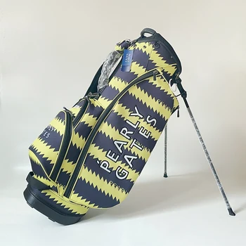 2023 Golf Standı Çantası Pg Unisex Dijital Baskılı Hafif Kumaş omuzdan askili çanta Golf Topu Çantası