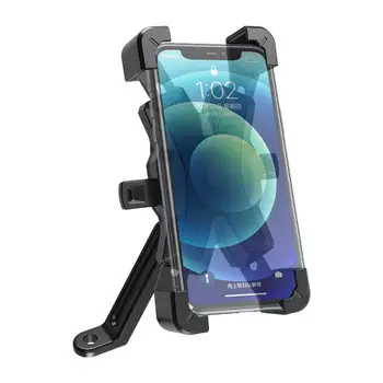 Gidon Telefon Dağı Motosiklet Ayarlanabilir Bisiklet telefon tutucu 1-Hand Operasyon Atv Scooter Telefon Klip Uyumlu Cep Telefonları Bıc