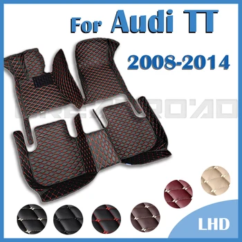 Araba Paspaslar Audi TT (Dört Koltuk) 2008-09 2010 2011 2012 2013 2014 Özel Oto Ayak Pedleri Otomobil Halı Kapak İç