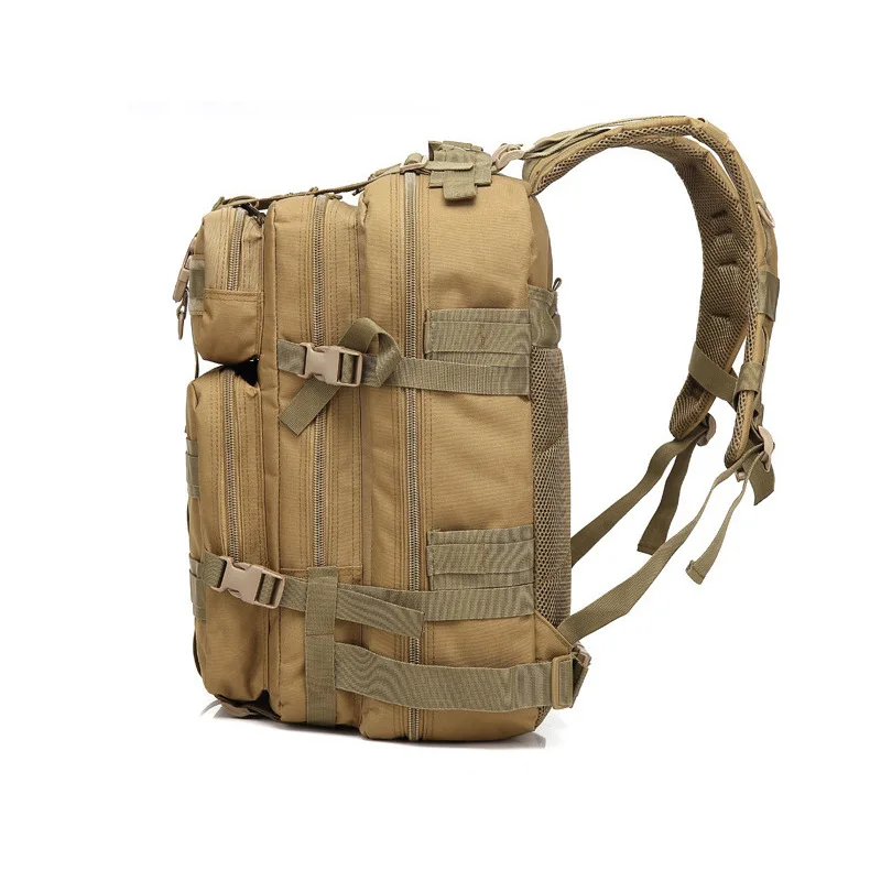 3d taktik saldırı kamuflaj sırt çantası çok fonksiyonlu büyük kapasiteli 45l açık spor kamp dağcılık sırt çantası