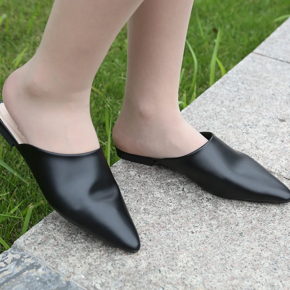 Terlik Sivri Chaussures Femme Platformu Yarım Paket Sandalet Kadın Sandalet parmak arası terlik Ayakkabı Kadın 2020 Yaz Zapatilla