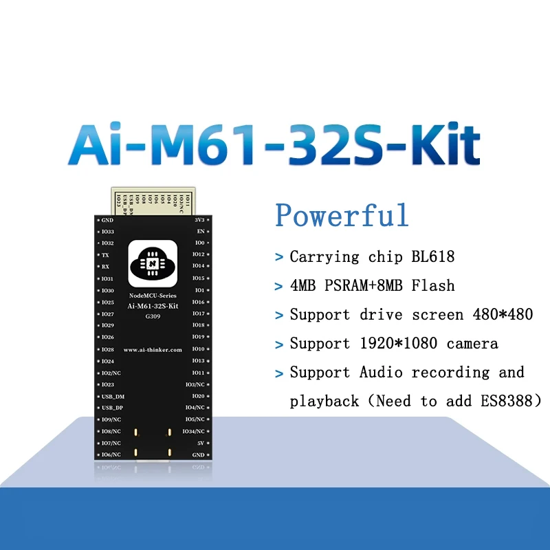 Aı-M61-32S kiti Aı-xınker WıFı6 Bluetooth BLE5. 3 combo modülü BL618 çip Aı-M61-32S geliştirme kurulu WıFı - 6 WıFı 6 Aı-M61-32S