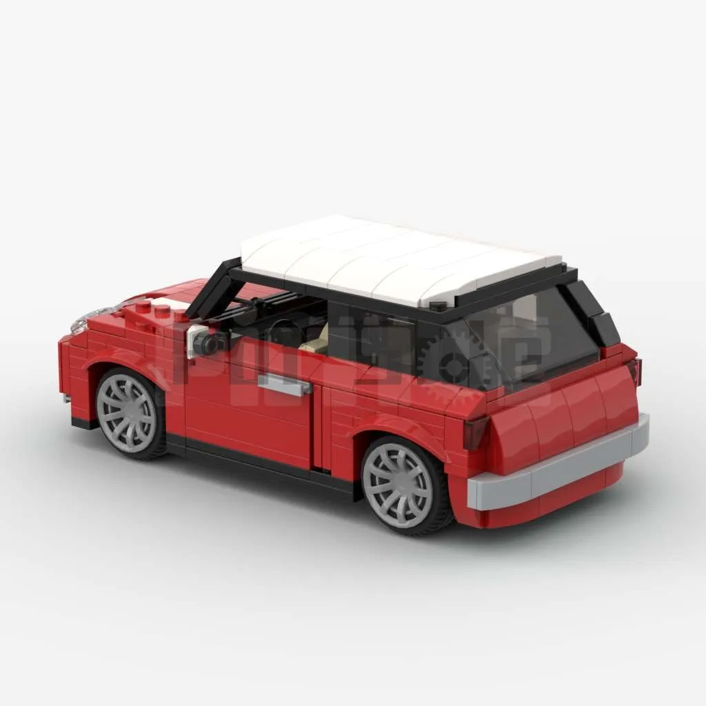 MOC-42208 MİNİ FredL45 Yapı Taşı Araba Oyuncak Modeli Çocuklar İçin Hediye