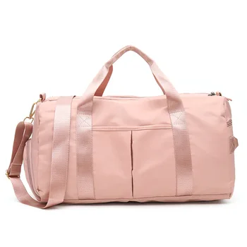 49 * 29 * 19cm2022 Seyahat çantası bagaj çantası naylon su geçirmez büyük kapasiteli spor çanta seyahat çantası omuzdan askili çanta askılı çanta çanta