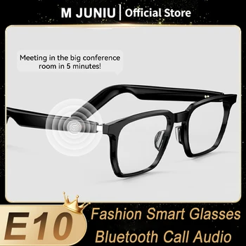 E10 Akıllı Gözlük kablosuz bluetooth 5.0 Güneş Gözlüğü Açık Akıllı Ses Spor Eller Serbest Arama müzik kontrol cihazı Anti-Mavi Gözlük