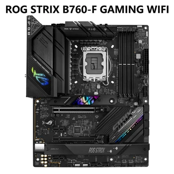 ASUS ROG STRIX B760-F OYUN WIFI DDR5 Anakart Intel CPU, Yeni nesil PCIe 5.0 Yuvası, hiper hızlı WıFı 6E, 2.5 G LAN