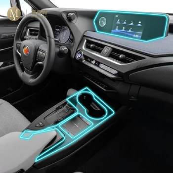 Lexus için UX 250 260 2019 - 2020Car İç koruma filmi TPU şeffaf kendinden yapışkanlı Boya filmi konsolu Anti scratch Sticker