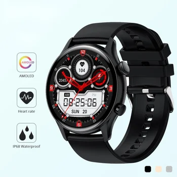 2023 YENİ Smartwatch Erkekler 1.36 inç Çok Fonksiyonlu AMOLED 390*390 Ekran Desteği Ekran akıllı saat IP68 Su Geçirmez En İyi Satış