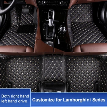 Özel Zemin Mat Özelleştirmek Yapmak Lamborghini Araçlar Kalınlaşmak Dayanıklı Halı Paspas Lamborghini Uevs Aventador Huracan
