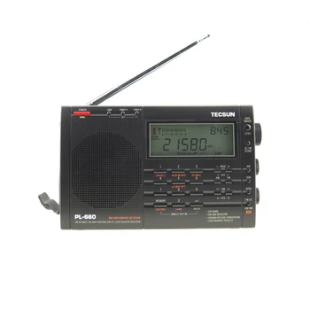 Toptan Ucuz Fiyat TECSUN PL-660 Taşınabilir Radyo FM Stereo MW/LW/SW Ve SSB Alıcısı İle Yüksek Kalite