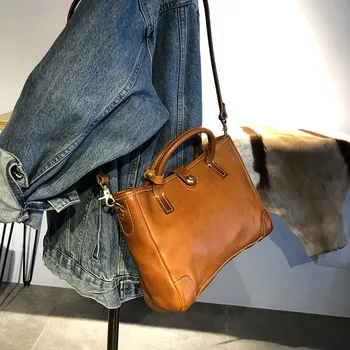 Lüks yüksek kaliteli organizatör hakiki deri kadın çanta rahat tasarımcı ilk katman dana parti omuz askılı çanta