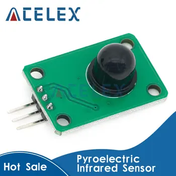 120 derece Piroelektrik Kızılötesi sensör İnsan Vücudu Algılama PIR Hareket Sensörü Modülü Arduino MCU devre kartı modülü