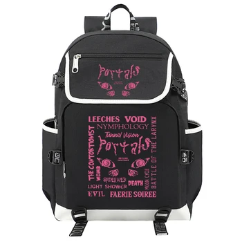 Melanie Martinez Sırt Çantası Popüler Müzik Moda Seyahat Sırt Çantaları Açık Spor okul çantası Usb Şarj