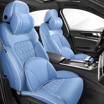 Custom Car Seat Cover For VW Touran 2010-2012 accesorios para vehículos 360 ° Full Surround чехлы на сиденья машины 차량용품