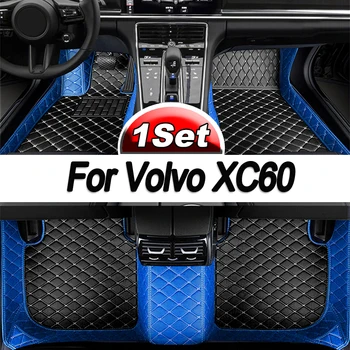 Volvo XC60 2016 2017 İçin araba Paspaslar Özel Oto Ayak Pedleri Otomobil Halı Kapak İç Aksesuarları
