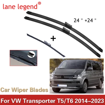 Araba sileceği Bıçak Volkswagen VW Transporter için T5 T6 Caravelle Multivan 2014 ~ 2023 Ön Cam cam Silecekleri Araba Aksesuarları