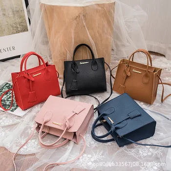 Lychee desen çanta bayan çanta 2023 Dış ticaret küçük çanta kadın çantası