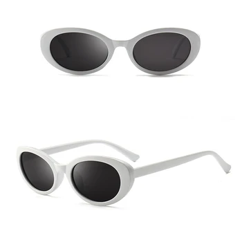 FOENIXSONG moda güneş gözlükleri Kadınlar için 2023 Oval UV400 Vintage Gözlük Sevimli Gözlük очки Oculos Lentes Gafas De Sol Adam