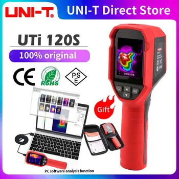UNI - T UTi120S Kızılötesi termal kamera PCB Devre Endüstriyel Test yerden ısıtma tüpü Test Sıcaklığı Termal Kamera