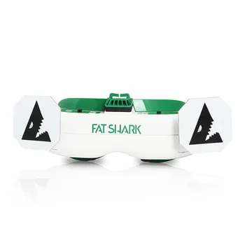 Fatshark Tutum ATT V6 FPV Drone Yarış Gözlükleri 5.8 G Çeşitlilik 1280X960 LCOS FOV 39 Derece Analog DVR Köpekbalığı Bayt HD Modülü