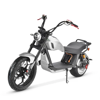 AB stok elektrikli scooter şehir coco 2000 w 60 v 20ah elektrikli bisiklet AET COC 45 km / saat kargo motosiklet elektrikli