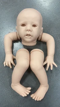 20 inç Yeniden Doğmuş Bebek Kiti Ella Nadir Sınırlı Tükendi Baskı Gerçekçi Yumuşak Dokunuşlu Vinil Boyasız Demonte Vücut ve gözler