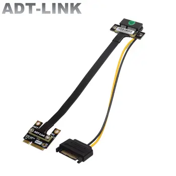 ADT Yenı 8G / bps Mini PCIe mPCIe WAN WıFı PCIe x1 Yükseltici Adaptörü Gen3. 0 Mini-PCIe Kablosu PCI Express x1 WIFI kart uzatıcısı