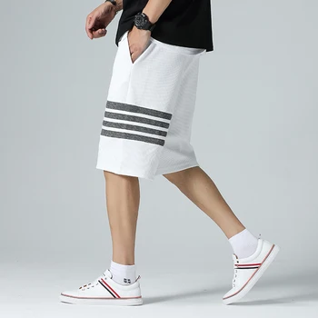 Şort Erkek Pantolon Kore moda Giyim Yeni 2023 Yaz Erkek Sweatpants Basketbol Y2k Giysileri Rahat Kargo Artı Boyutu Pantolon