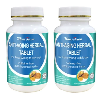 2 şişe anti-aging Çin bitkisel tabletler beyazlatma ve cilt bakımı hapları anti-aging antioksidan melanin azaltarak sağlık gıda
