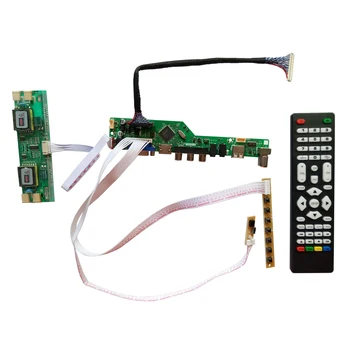 HDMI uyumlu USB AV VGA ATV PC LCD Denetleyici Kurulu için 20 inç 1600x900 LTM200KT01 4CCFL LVDS Monitör Kiti