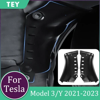 Tesla Modeli 3 Model Y Pil Soğutucu Boru Koruması Güvenlik Çelik Şasi korumak Pil Kapağı Tesla Y 3 2017-2023 Aksesuarları