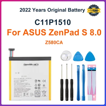 100 % Orijinal Yüksek Kapasiteli C11P1510 tablet bataryası ASUS ZenPad S 8.0 Z580CA 4000mAh + alet takımı