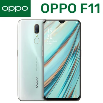 OPPO F11 Smartphone Android 6.53 inç 6 GB RAM 128 GB ROM 48MP 4G LTE Cep telefonları Google Oyun Mağaza cep telefonu
