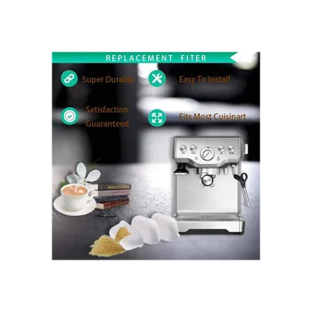 6 Paket BWF100 Uyumlu Su Filtreleri için Uygun espresso makinesi Su Filtreleri Elemanı