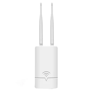 2.4 G/5G kablosuz wifi erişim noktası Yönlendirici 1200Mbps 2X5DBi Anten Desteği PoE ve DC Güç Kaynağı Açık Monitör için ABD Plug