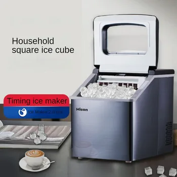 Buz Küpü Makinesi Makinesi Ticari Kahve Dükkanı 160W 25kg Kare Buz Yapma Makinesi Maquina De Hacer Hielo م مكينةللج