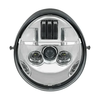 V Çubuk için VRSCF VRSC VRSCR 2002-2017 Vrod LED Ön Far Hİ / Düşük ışın motosiklet farı Lambası, Gümüş