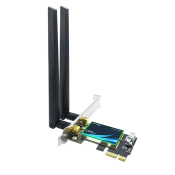 PCI-E WiFi Kartı BT4. 0 Kablosuz Kart AC1200M 802.11 ac Çift Bantlı 2.4 G + 5G