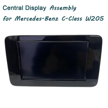 Ekran Meclisi Mercedes Benz C Sınıfı için W205 Navigasyon Medya Ekran Monitör Ekran