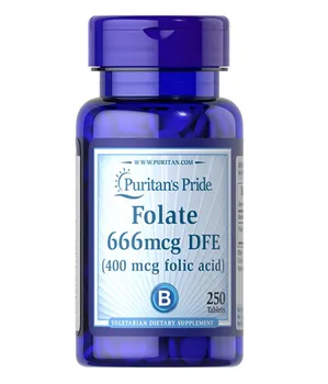 Folat 666 Mcg DFE (400 Mcg Folik asit) 250 Tablet