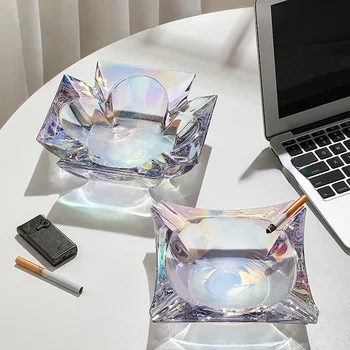 Lüks yaratıcı fantezi kristal cam küllük ıns ofis ve ev oturma odası dekorasyon