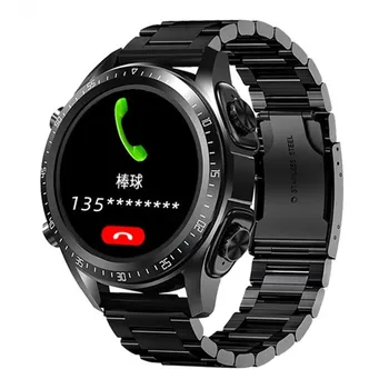 JM03 akıllı saat TWS Kulakiçi İki Bir HİFİ Stereo Kablosuz Kulaklık Müzik Çalma Combo Bluetooth Telefon Görüşmesi Erkekler Spor Smartwatch