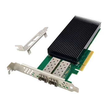 ST7328 X722-Da 10 Gigabit Sunucu Ağ Kartı Pcıe X8 Çift Bağlantı Noktası 10G SFP + Sunucu Fiber Optik IWARP RDMA Ağ Kartı Yenı