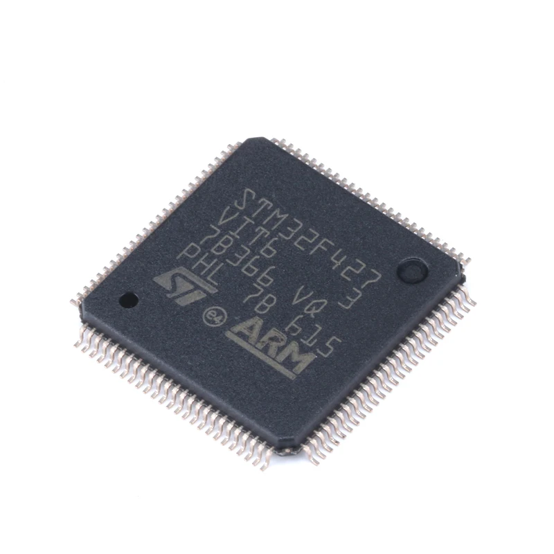 5 adet / grup STM32F427VIT6 LQFP - 100 ARM Mikrodenetleyiciler-MCU 32B ARM Cortex-M4 2 Mb Flaş 168 MHz CPU