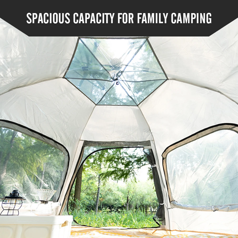 Otomatik Anında kolay kurulan çadır Taşınabilir Su Geçirmez Çadır Aile Kamp çadırı Kabin Açık Kamp Yürüyüş için