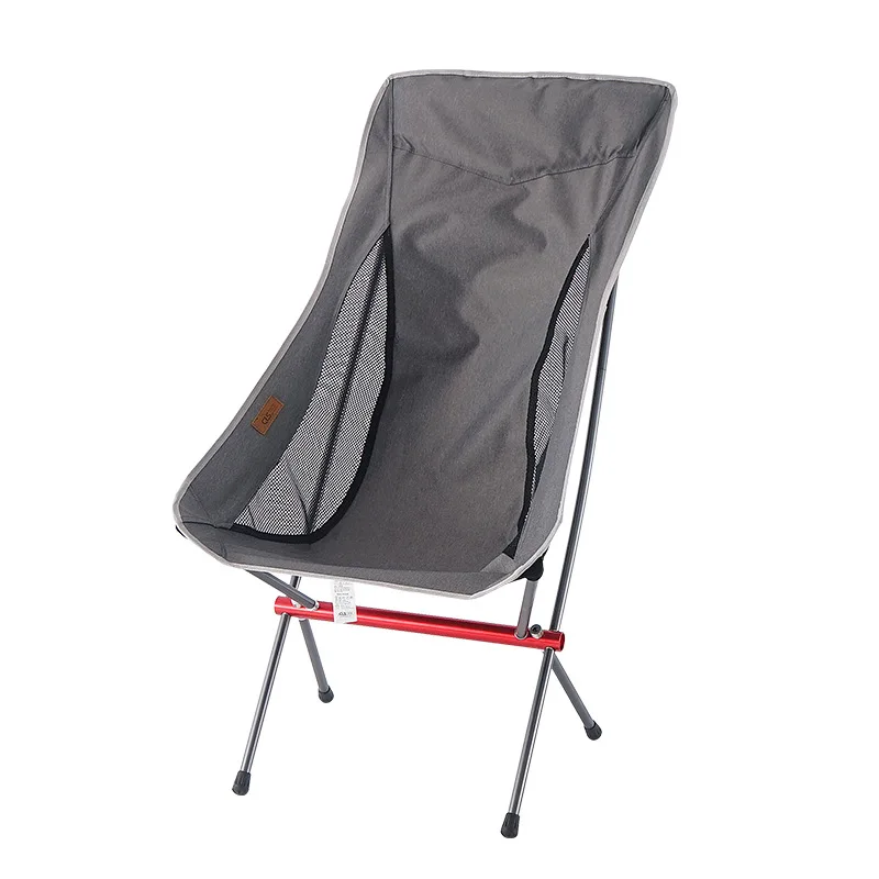 CLS Yeni Açık Katlanır Sandalye 6061 Alüminyum Alaşımlı Yüksek Ay Sandalye Taşınabilir Kamp Balıkçılık Sandalye Eğlence plaj sandalyesi sırtlı sandalye