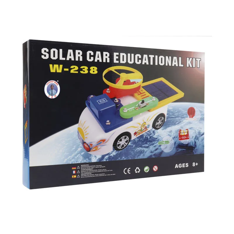 Güneş Araç Eğitim Seti, Monte Fiziksel Devre Oyuncak, Çocuk Küçük Deneysel Yapı Taşları Bilim, Yeşil yenilik